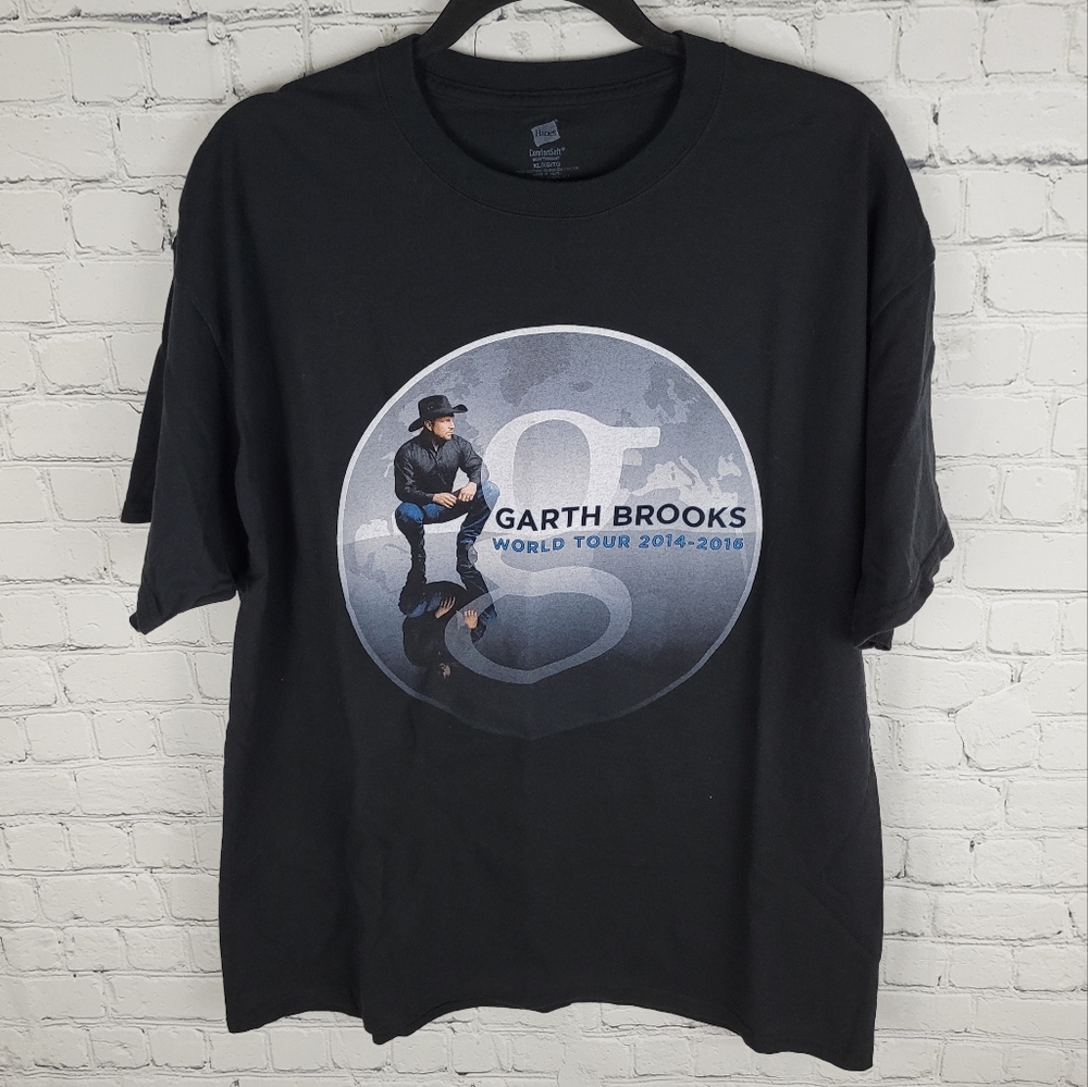 GARTH BROOKS | World Tour 2014-16 band tee t-shirt